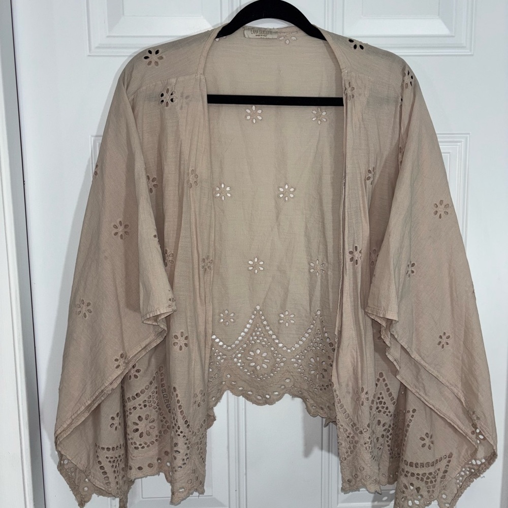 Laura Guidotti Italy Eye-let Cotton Wrap